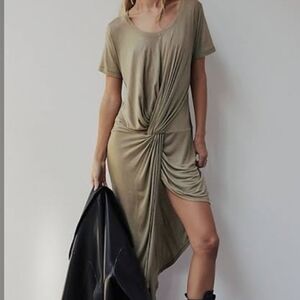 Nicholas K Moss Green Maia Tunic Dress S NWT